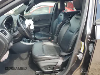 2021 Jeep Compass 80th Anniversary with VIN 3C4NJDEB5MT570640, listed as a Copart auction lot 55100885 with 47,232 mi miles and Salvage title. Bid and sale history available at DreamBid. Image 7.