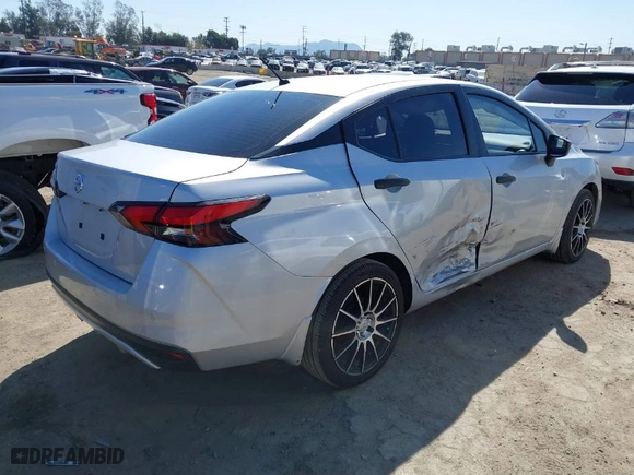 2020 Nissan Versa S with VIN 3N1CN8DV5LL912569, listed as a IAAI auction lot 41762045 with 24,216 mi miles. Bid and sale history available at carsss.com. Image 4.