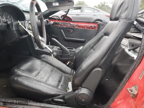 1991 Mazda MX-5 Miata Special Edition with VIN JM1NA3518M0205593, listed as a Copart auction lot 86584614 with 270,621 mi miles and Non Repairable. Bid and sale history available at carsss.com. Image 7.