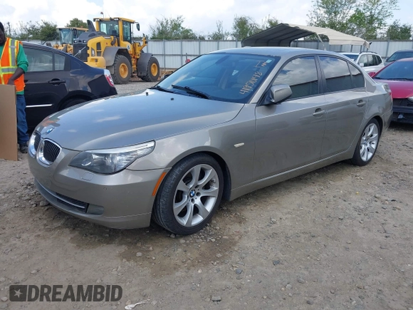 2010 BMW 5 Series 535i with VIN WBANW1C55AC167677, listed as a IAAI auction lot 41950148 with 134,499 mi miles and . Bid and sale history available at carsss.com. Image 2.