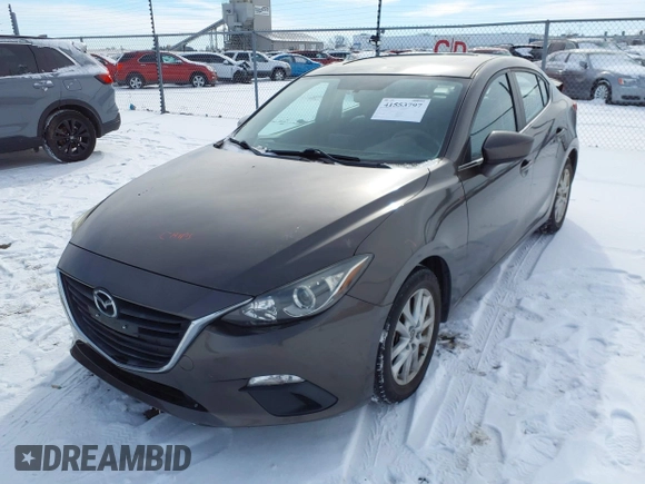 2014 Mazda 3 i Grand Touring with VIN JM1BM1W72E1112887, listed as a IAAI auction lot 41553797 with 85,325 mi miles and . Bid and sale history available at carsss.com. Image 2.