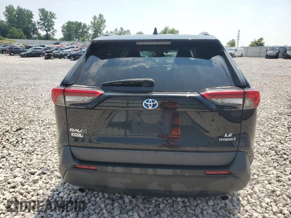 2019 Toyota RAV4 Hybrid LE with VIN 2T3MWRFV7KW007534, listed as a Copart auction lot 64641635 with 137,603 mi miles and Clean title. Bid and sale history available at DreamBid. Image 6.