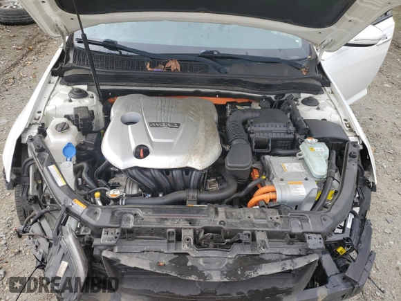 2016 Kia Optima Hybrid EX with VIN KNAGN4AD3G5093163, listed as a Copart auction lot 66042574 with 51,138 mi miles and Salvage Title. Bid and sale history available at carsss.com. Image 11.