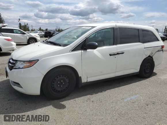 2016 Honda Odyssey LX with VIN 5FNRL5H26GB127106, listed as a Copart auction lot 51369155 with 256,713 mi miles and Salvage Title. Bid and sale history available at DreamBid. Image 1.