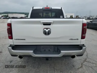 2019 Ram 1500 Laramie z VIN 1C6SRFJTXKN654141, wystawiony jako Copart lot #57014245 z przebiegiem 89 070 mil mil oraz Szkoda całkowita • Salvage title. Historia ofert i sprzedaży dostępna na DreamBid. Obrazek 6.