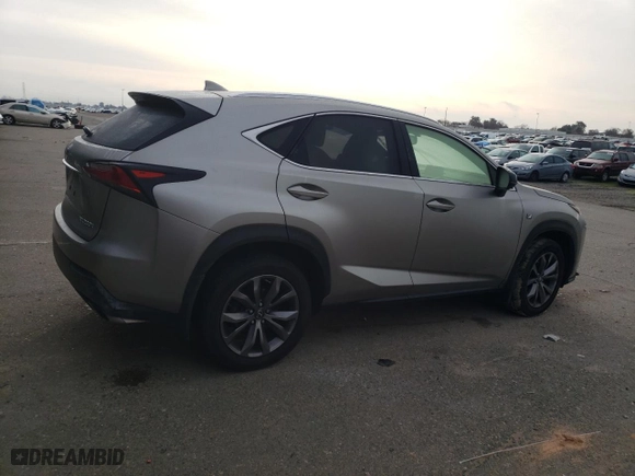 2015 Lexus NX 200t with VIN JTJYARBZ1F2007520, listed as a Copart auction lot 45238025 with 6,229 mi miles and Salvage Title. Bid and sale history available at carsss.com. Image 3.