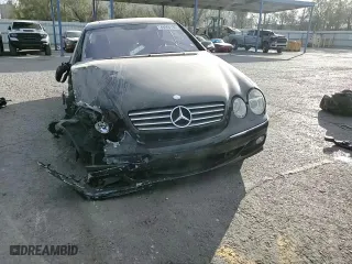 2005 Mercedes-Benz CL-Class 5.0L with VIN WDBPJ75J85A046603, listed as a Copart auction lot 44466185 with 146,702 mi miles and Salvage Title. Bid and sale history available at carsss.com. Image 10.