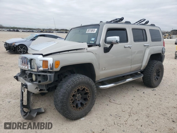 2008 Hummer H3 SUV Alpha with VIN 5GTEN63L588228775, listed as a Copart auction lot 89318845 with 152,609 mi miles and Salvage Title. Bid and sale history available at carsss.com. Image 1.