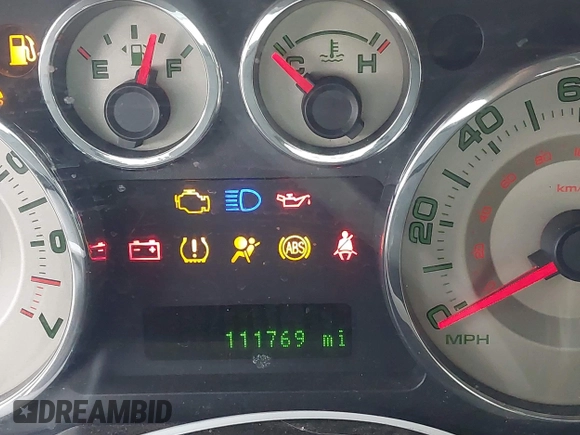 2010 Ford Edge SEL with VIN 2FMDK3JC1ABB65668, listed as a IAAI auction lot 41742456 with 111,769 mi miles. Bid and sale history available at carsss.com. Image 7.