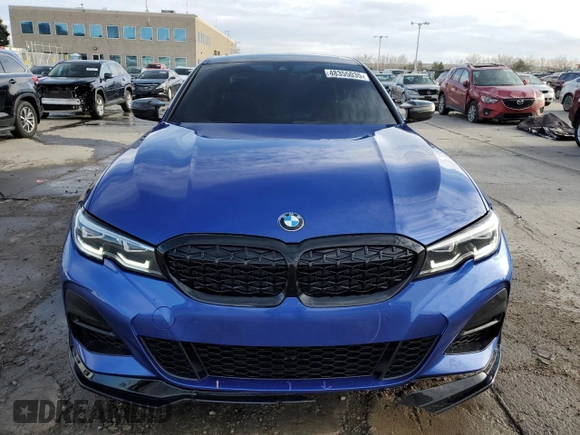2020 BMW 3 Series 330i xDrive with VIN 3MW5R7J02L8B06928, listed as a Copart auction lot 48355035 with 42,278 mi miles and Salvage title. Bid and sale history available at DreamBid. Image 5.