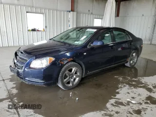 2008 Chevrolet Malibu 1LT with VIN 1G1ZH57B484209985, listed as a Copart auction lot 55333815 with 115,536 mi miles and Salvage Title. Bid and sale history available at DreamBid. Image 1.