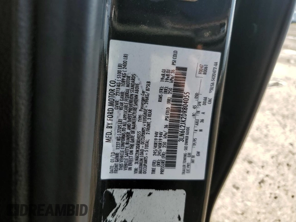 2013 Lincoln MKZ с VIN 3LN6L2JK2DR804055, выставлен на аукционе Copart как лот 62258175 с пробегом 111 103 миль миль и Чистый • Clean title. История ставок и продаж доступна на DreamBid. Изображение 12.