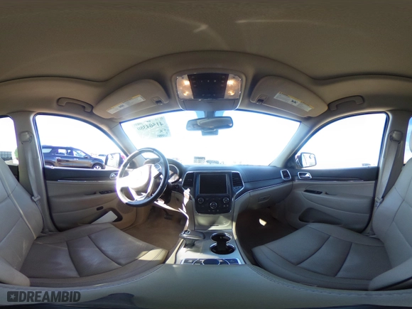 2014 Jeep Grand Cherokee Overland with VIN 1C4RJFCGXEC280970, listed as a IAAI auction lot 41504380 with 115,534 mi miles. Bid and sale history available at carsss.com. Image 18.