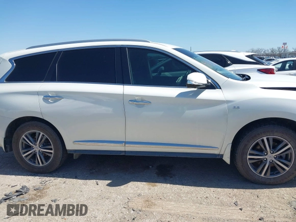 2018 Infiniti QX60 with VIN 5N1DL0MM9JC507884, listed as a IAAI auction lot 41738744 with 109,468 mi miles and . Bid and sale history available at DreamBid. Image 13.