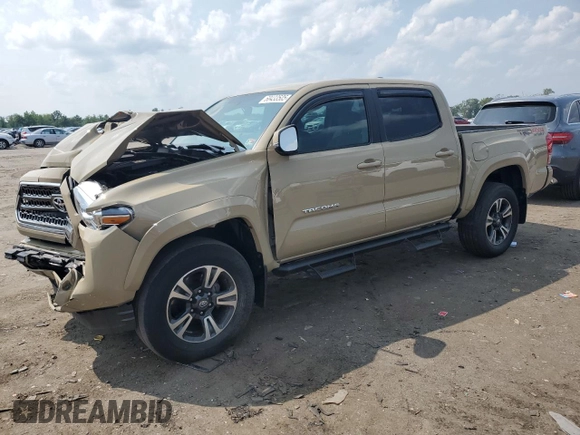 2017 Toyota Tacoma SR5 with VIN 3TMCZ5AN6HM094033, listed as a Copart auction lot 60433505 with 87,708 mi miles and Salvage title. Bid and sale history available at DreamBid. Image 1.