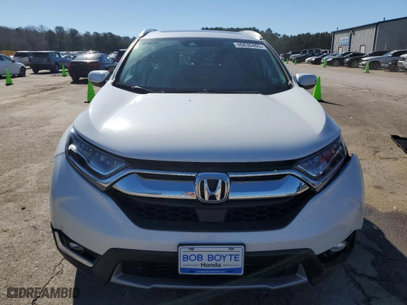 2019 Honda CR-V Touring with VIN 7FARW1H92KE013680, listed as a Copart auction lot 46836465 with 64,377 mi miles and Salvage Title. Bid and sale history available at carsss.com. Image 5.