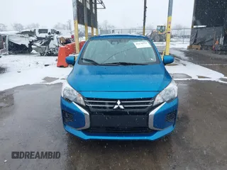 2021 Mitsubishi Mirage G4 ES with VIN ML32FUFJ5MHF03308, listed as a IAAI auction lot 41238934 with 43,507 mi miles. Bid and sale history available at carsss.com. Image 12.