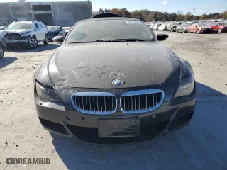 2007 BMW 6 Series M6 with VIN WBSEK93547CY78866, listed as a Copart auction lot 78612424 with 79,740 mi miles and Salvage Title. Bid and sale history available at carsss.com. Image 5.