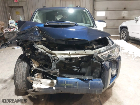 2019 Toyota 4Runner SR5 with VIN JTEBU5JR7K5617372, listed as a IAAI auction lot 41866928 with 52,088 mi miles. Bid and sale history available at carsss.com. Image 12.
