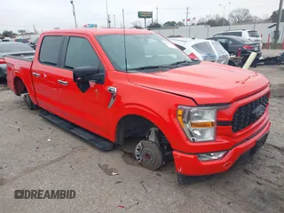 2022 Ford F-150 XL with VIN 1FTEW1CP0NKD37878, listed as a IAAI auction lot 41613992 with 23,810 mi miles and . Bid and sale history available at DreamBid. Image 1.