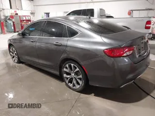 2015 Chrysler 200 C with VIN 1C3CCCCG1FN551259, listed as a IAAI auction lot 41221979 with 98,055 mi miles and . Bid and sale history available at carsss.com. Image 3.