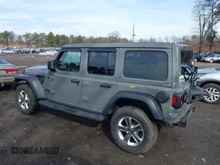 2021 Jeep Wrangler Unlimited Willys Sport with VIN 1C4HJXDGXMW767633, listed as a IAAI auction lot 41700168 with 37,994 mi miles and . Bid and sale history available at DreamBid. Image 14.