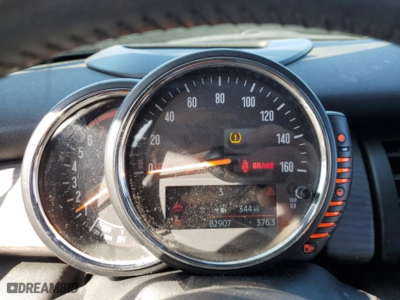 2014 MINI Cooper Hardtop S with VIN WMWXM7C54ET970150, listed as a Copart auction lot 49955035 with NaN miles and Salvage Title. Bid and sale history available at carsss.com. Image 9.