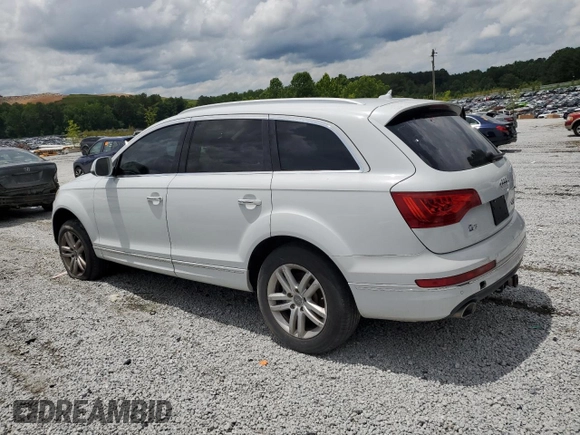 2013 Audi Q7 Premium Plus z VIN WA1LMAFE4DD000523, wystawiony jako Copart lot #60612425 z przebiegiem 190 132 mil mil oraz Czysty tytuł • Clean title. Historia ofert i sprzedaży dostępna na DreamBid. Obrazek 2.