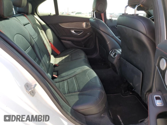 2016 Mercedes-Benz C 450 AMG with VIN 55SWF6EB6GU115864, listed as a Copart auction lot 49160575 with 71,459 mi miles and Salvage Title. Bid and sale history available at carsss.com. Image 10.