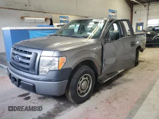 2012 Ford F-150 XL with VIN 1FTMF1CM6CFA93595, listed as a Copart auction lot 47255365 with 137,372 mi miles and Salvage Title. Bid and sale history available at carsss.com. Image 1.