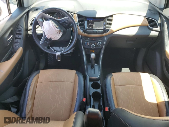 2020 Chevrolet Trax LT with VIN 3GNCJLSBXLL231187, listed as a Copart auction lot 54651745 with 53,903 mi miles and Non repairable. Bid and sale history available at DreamBid. Image 8.