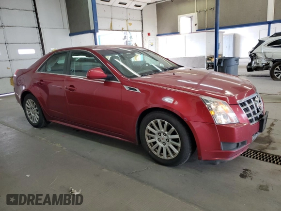 2013 Cadillac CTS Luxury with VIN 1G6DF5E51D0128516, listed as a Copart auction lot 60830885 with 292,149 mi miles and Salvage title. Bid and sale history available at DreamBid. Image 4.
