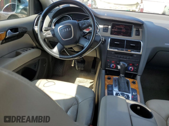 2007 Audi Q7 Premium with VIN WA1BY74L37D077246, listed as a Copart auction lot 59765904 with 209,930 mi miles and Salvage Title. Bid and sale history available at carsss.com. Image 8.