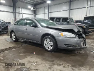 2006 Chevrolet Impala LS with VIN 2G1WB55K569369147, listed as a Copart auction lot 48026725 with 209,680 mi miles and Salvage title. Bid and sale history available at DreamBid. Image 4.