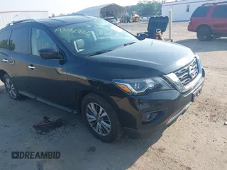 2019 Nissan Pathfinder Platinum with VIN 5N1DR2MM6KC627265, listed as a IAAI auction lot 42487185 with 110,727 mi miles and . Bid and sale history available at DreamBid. Image 1.