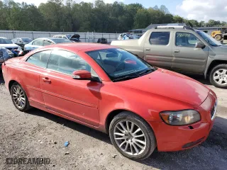 2008 Volvo C70 with VIN YV1MC67248J055294, listed as a Copart auction lot 73321494 with 180,989 mi miles and Salvage Title. Bid and sale history available at carsss.com. Image 4.