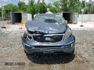 2014 Kia Sportage EX with VIN KNDPCCAC2E7629547, listed as a Copart auction lot 61255755 with 86,324 mi miles and Salvage title. Bid and sale history available at DreamBid. Image 15.