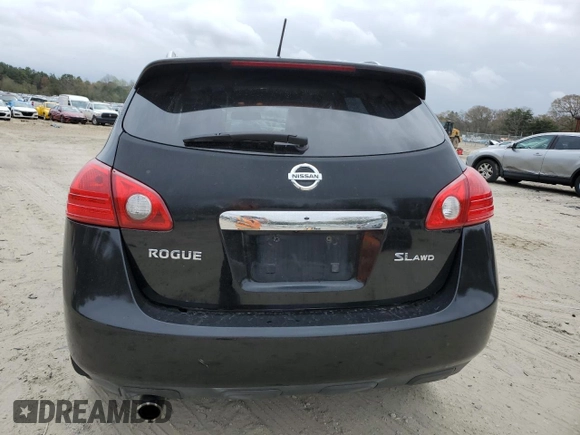 2013 Nissan Rogue SL with VIN JN8AS5MVXDW647238, listed as a Copart auction lot 51659695 with 127,503 mi miles and Salvage Title. Bid and sale history available at DreamBid. Image 6.