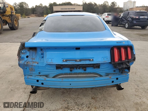 2017 Ford Mustang V6 with VIN 1FA6P8AM0H5262868, listed as a Copart auction lot 50028645 with 81,654 mi miles and Salvage Title. Bid and sale history available at carsss.com. Image 6.
