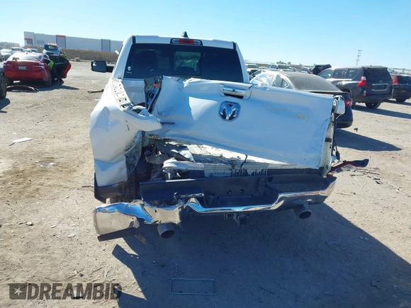2020 Ram 1500 Big Horn with VIN 1C6RREBTXLN138726, listed as a IAAI auction lot 41413154 with 109,845 mi miles. Bid and sale history available at carsss.com. Image 6.