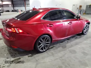 2014 Lexus IS 250 with VIN JTHCF1D29E5005543, listed as a Copart auction lot 64563095 with 88,284 mi miles and Salvage title. Bid and sale history available at DreamBid. Image 3.