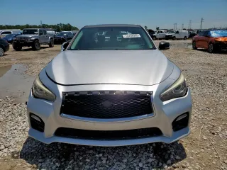 2015 Infiniti Q50 with VIN JN1BV7AP7FM331225, listed as a Copart auction lot 58298965 with 148,267 mi miles and Salvage title. Bid and sale history available at DreamBid. Image 5.