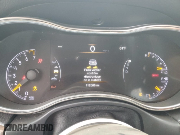 2017 Jeep Grand Cherokee Limited z VIN 1C4RJFBG7HC645496, wystawiony jako Copart lot #48703545 z przebiegiem 112 568 mil mil oraz Szkoda całkowita • Salvage title. Historia ofert i sprzedaży dostępna na DreamBid. Obrazek 9.