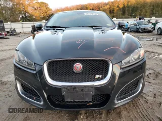 2013 Jaguar XF with VIN SAJWA0JC4DMS64094, listed as a Copart auction lot 80721014 with 133,462 mi miles and Salvage Title. Bid and sale history available at DreamBid. Image 5.
