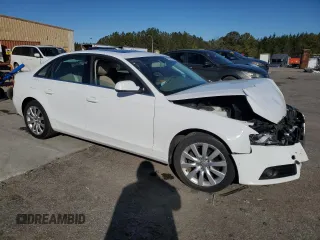 2010 Audi A4 2.0T Premium Plus with VIN WAUFFAFL8AN052381, listed as a Copart auction lot 88449195 with 0 mi miles and Salvage Title. Bid and sale history available at carsss.com. Image 4.