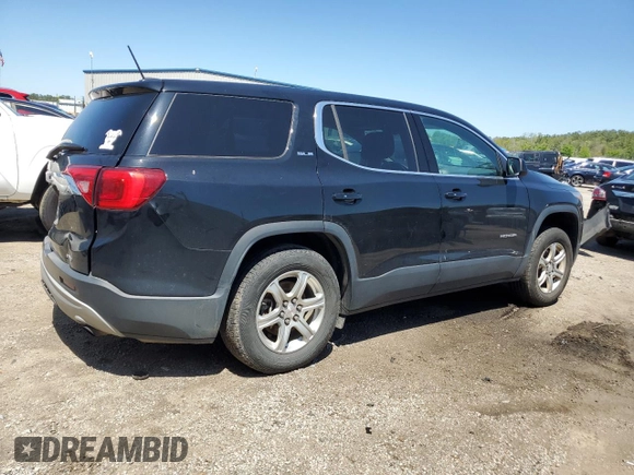 2019 GMC Acadia SLE with VIN 1GKKNRLAXKZ232286, listed as a Copart auction lot 50649824 with 116,291 mi miles and Salvage title. Bid and sale history available at DreamBid. Image 3.