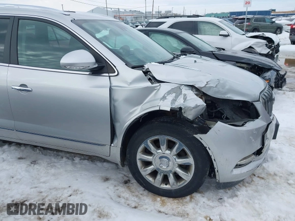2014 Buick Enclave Premium with VIN 5GAKVCKD8EJ210568, listed as a IAAI auction lot 41651126 with 128,835 mi miles and . Bid and sale history available at DreamBid. Image 17.
