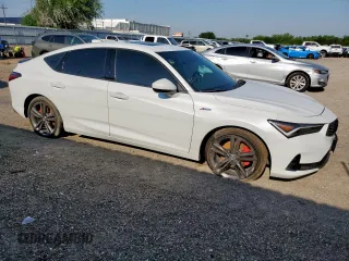 2024 Acura Integra w/A-Spec Package with VIN 19UDE4H32RA007968, listed as a Copart auction lot 56062585 with 13,579 mi miles and Clean title. Bid and sale history available at DreamBid. Image 4.
