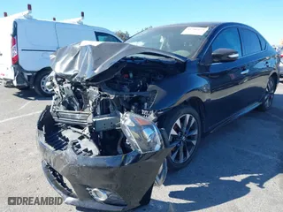 2017 Nissan Sentra SV with VIN 3N1AB7AP7HY387010, listed as a IAAI auction lot 41706175 with 90,757 mi miles. Bid and sale history available at carsss.com. Image 2.