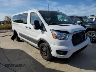 2022 Ford Transit Passenger XL with VIN 1FBAX2Y88NKA44205, listed as a Copart auction lot 74576513 with 48,293 mi miles and Non Repairable. Bid and sale history available at DreamBid. Image 4.
